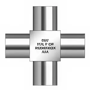 SM2CR6 - Stainless Steel 1/8" O.D. Micro Cross